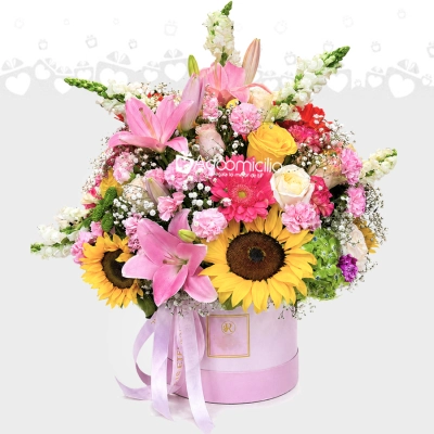 Arreglo Floral Mixto A Domicilio En Barranquilla 
