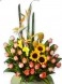 Arreglo Con Flores Exóticas Y Rosas A Domicilio En Cali 