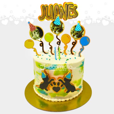 Torta Con Temática De Gatos A Domicilio En Cali Pedido Con 2 Días De Anticipación 