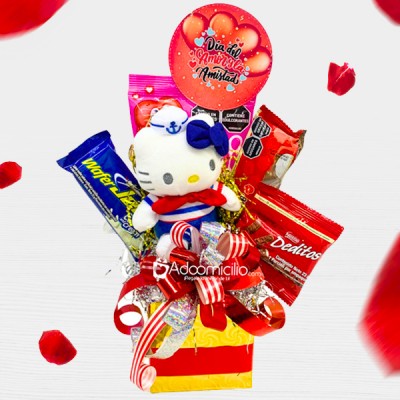 Detalle Para Amor Y Amistad Con Peluche A Domicilio En Cali Pedido Con Un Día De Anticipación 