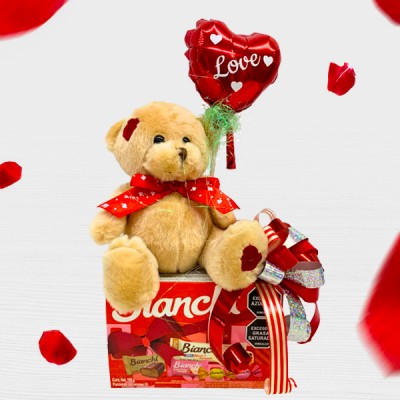 Detalle Con Peluche Para Amor Y Amistad A Domicilio En Cali Pedido Con Un Día De Anticipación 