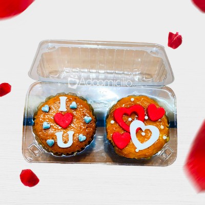 Cupcakes Para Amor Y Amistad X2 A Domicilio En Cali Pedido Con Un Día De Anticipación 