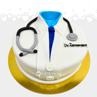 Torta Con Temática De Doctor A Domicilio En Cali Pedido Con Dos Días De Anticipación