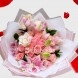 Bouquet Con Rosas Y Lirios Para San Valentín A Domicilio En Cali 