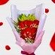 Bouquet De Rosas Rojas Para San Valentín A Domicilio En Cali 