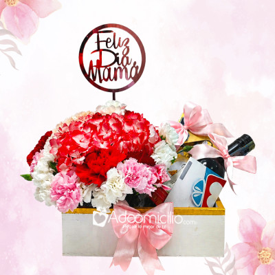 Regalo Para Mamá Con Flores Y Chocolates A Domicilio En Cali Pedido Con Un Día De Anticipación 