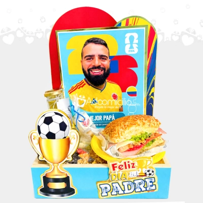 Desayuno Sorpresa Mundialista Para Papá A Domicilio En Medellín Pedido Con Un Día De Anticipación 