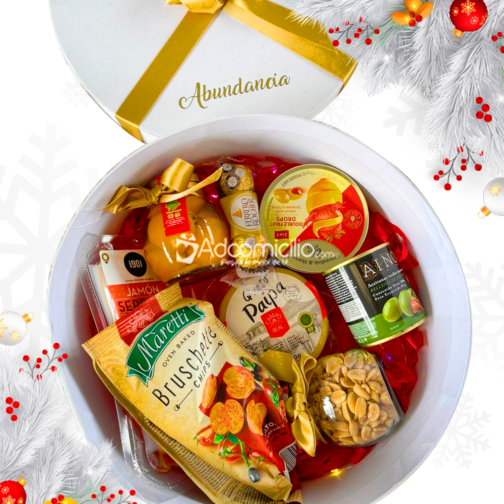Ancheta Navideña Abundacia A Domicilio En Bogotá Pedido Con Un Día De Anticipación