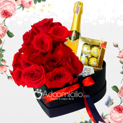 Flores Para El Dia De La Madre Rosas, Vino Y Chocolate A Domicilio En Medellin