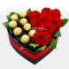 Corazón Con Rosas Y Chocolates A Domicilio En Pereira Pedido Con Un Día De Anticipación