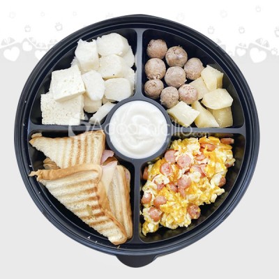 Desayuno en Bogotá Bandeja Costeña Regalo día del Hombre