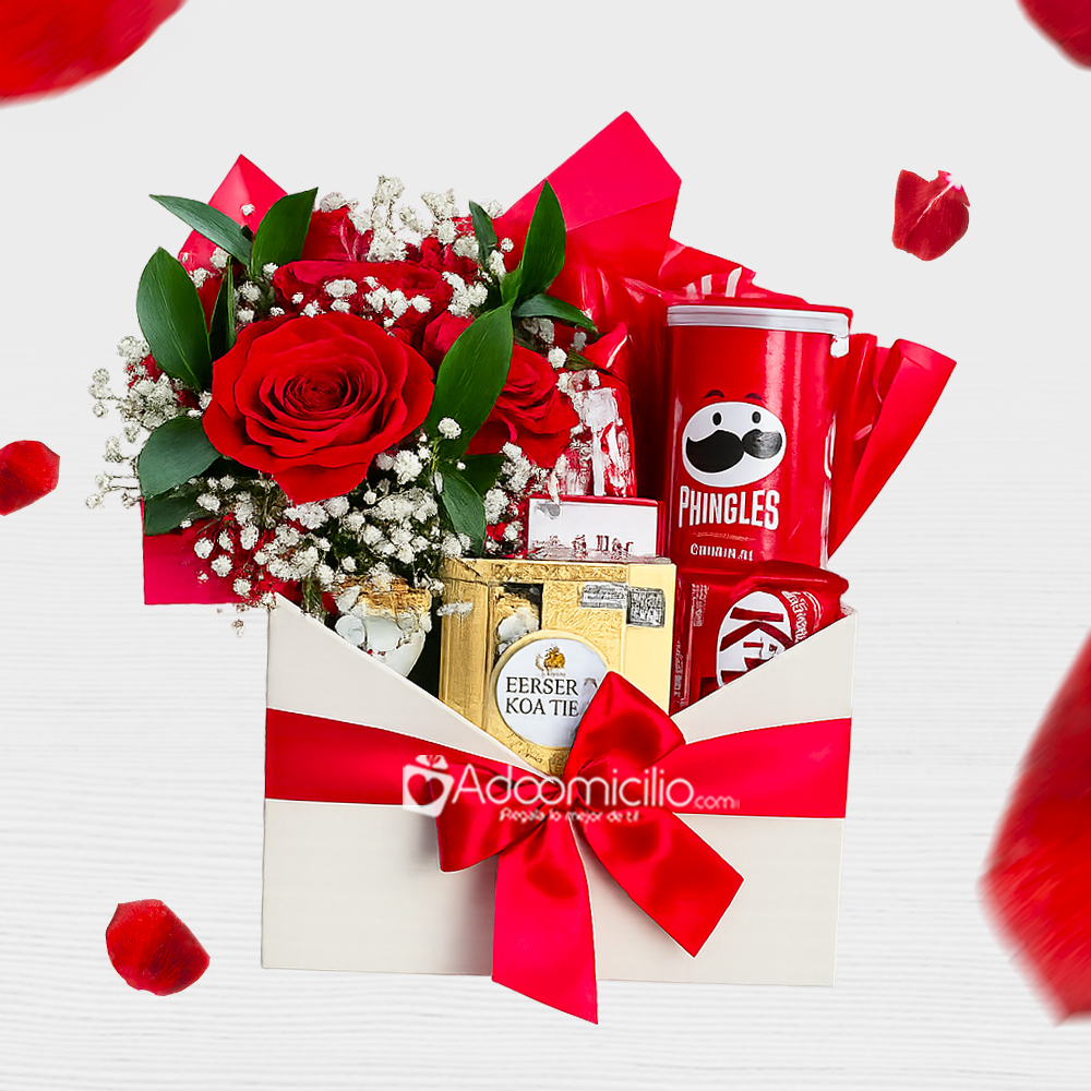 Ancheta Para San Valentín A Domicilio En Bogotá Pedido Con Un Día De Anticipación 