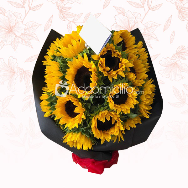  Bouquet Girasoles De Mamá En Armenia Pedido Con Un Día De Anticipación