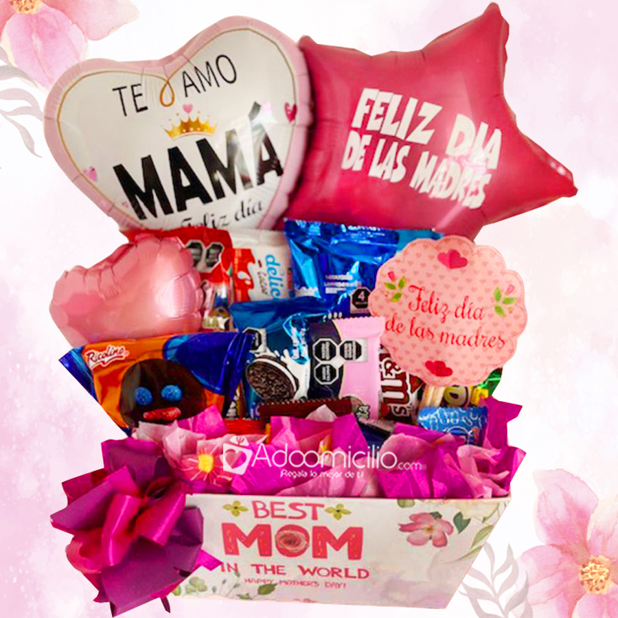 Regalo Con Dulces Para El Día De Las Madres A Domicilio En CDMX Pedido Con Un Día De Anticipación 