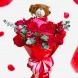 Rosas Y Peluche Para San Valentín A Domicilio En CDMX Pedido Con 2 Días De Anticipación 