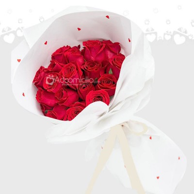 Envío Bouquet De Rosas A Domicilio En Monterrey Pedido Con 2 Días De Anticipación 