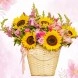 Arreglo Floral Con Girasoles Para El Día De La Madre A Domicilio En Medellín 