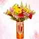 Florero Con Rosa Y Girasoles Para Mamá A Domicilio En Medellín 