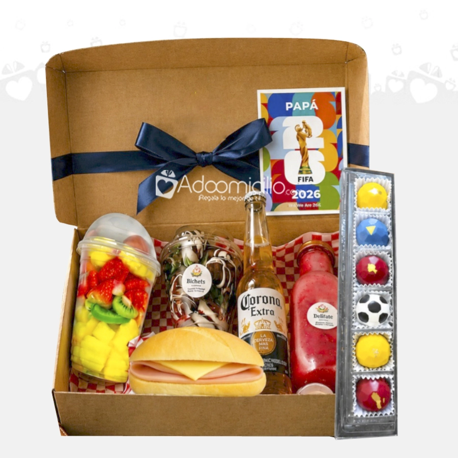 Desayuno Sorpresa Mundialista Para El Día Del Padre A Domicilio En Barranquilla Pedido Con Un Día De Anticipación 