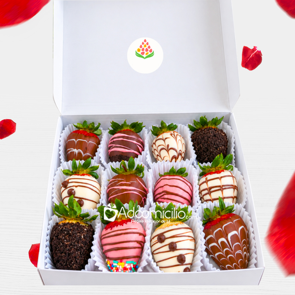Fresas Con Chocolate Para San Valentín A Domicilio En Barranquilla Pedido Con Un Día De Anticipación 