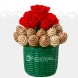 Fresas Con Chocolate Y Rosas A Domicilio Pedido Con Un Día De Anticipación 